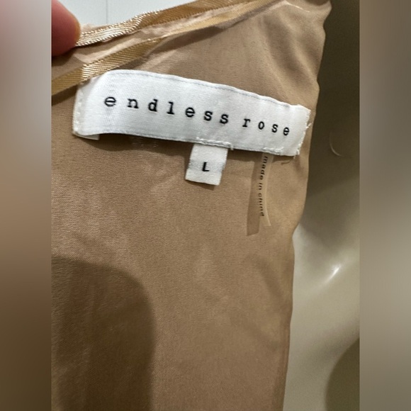 Endless Rose Pu Fitted Faux Leather Mini Dress - Picture 6 of 10